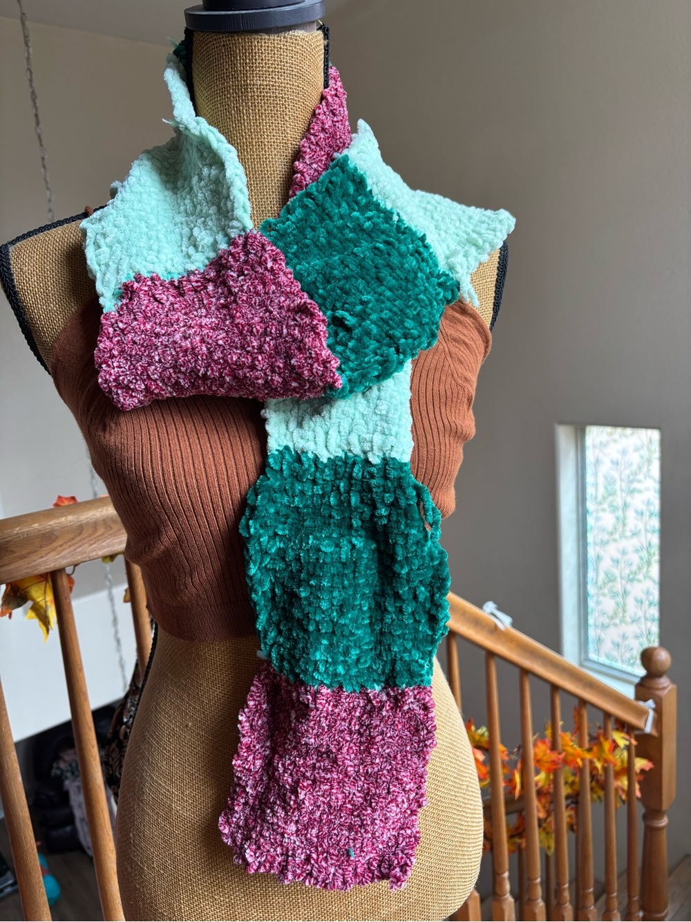 Boho Bohemian Christmas Handmade Scarf Women’s and Men’s